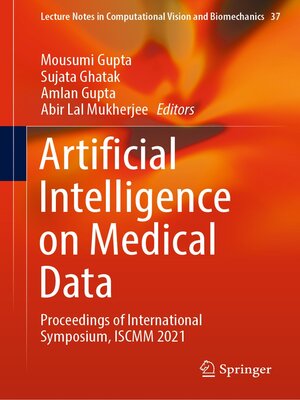 cover image of Artificial Intelligence on Medical Data